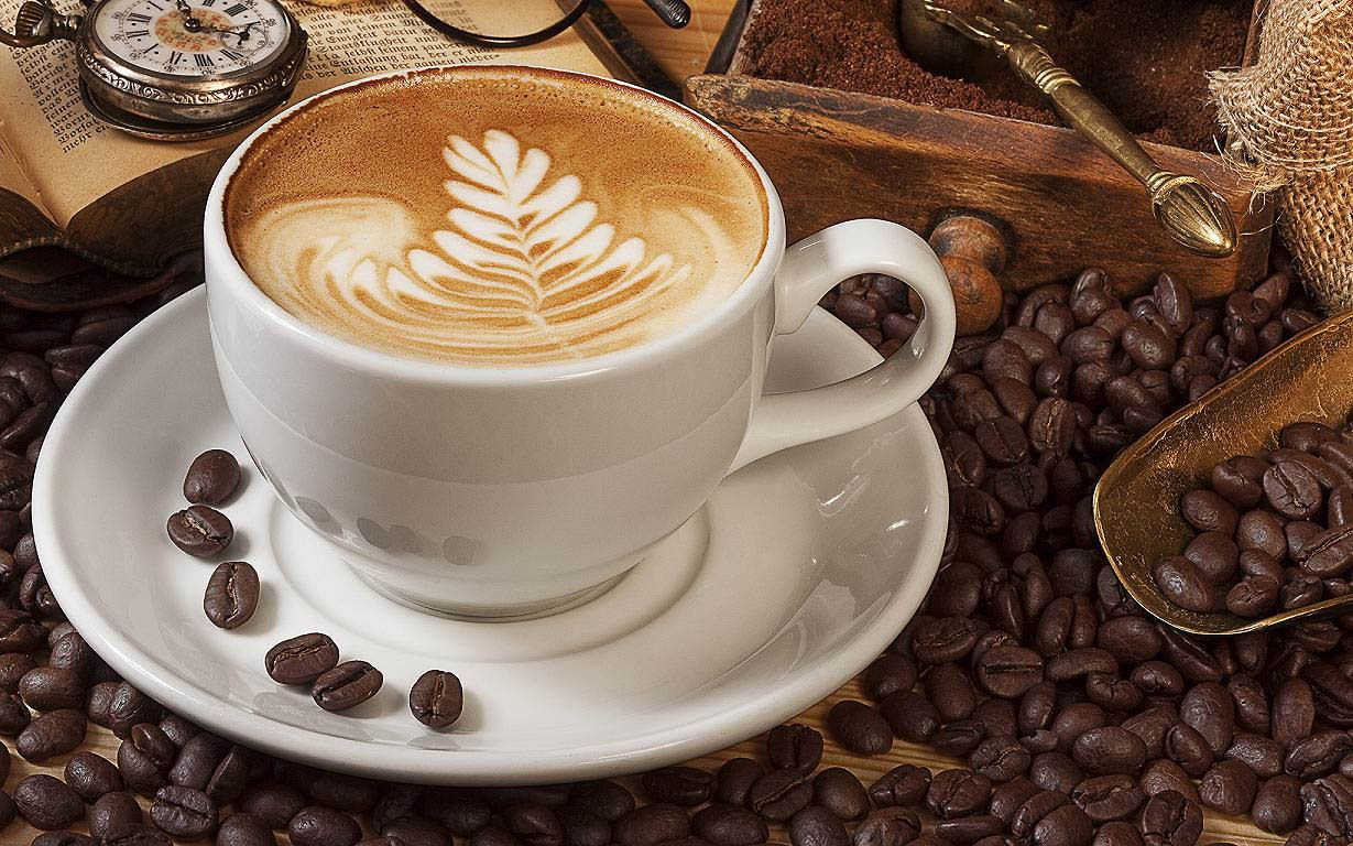 Ly sứ uống cafe cappuccino dành cho quán cafe 