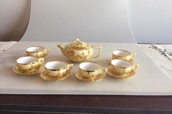 Bộ ấm trà Bằng Vàng Bộ ấm trà Bằng Vàng