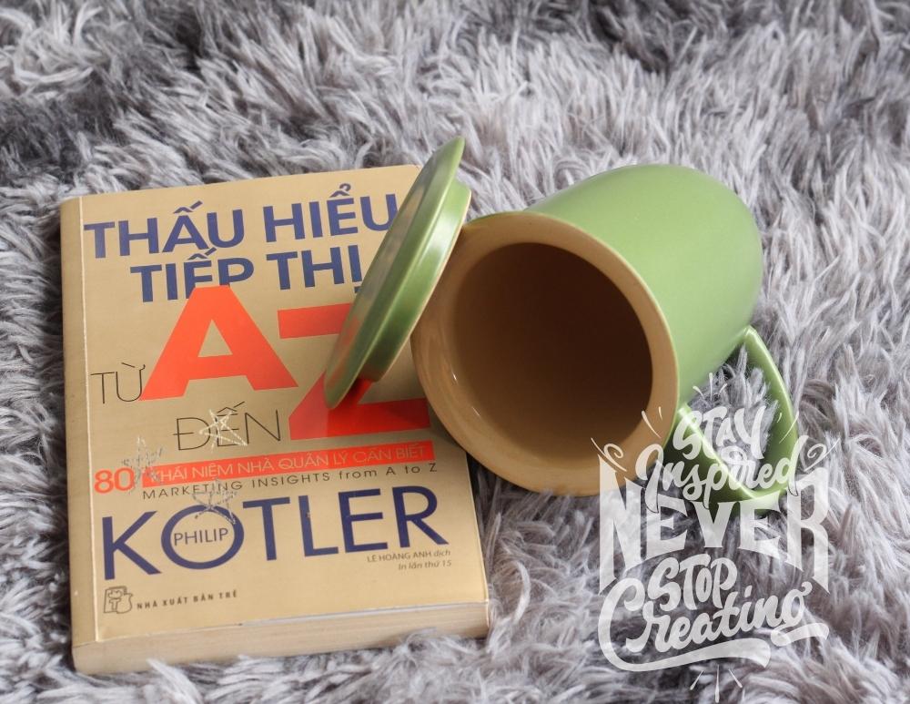 Ly sứ bầu men nhám có nắp