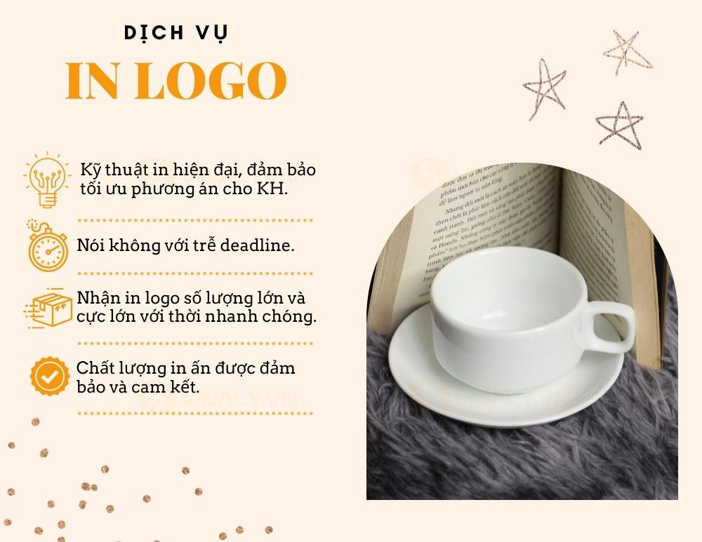 Ly sứ Cafe giá rẻ Quai Vuông 150ml là sản phẩm được ưa chuộng bởi các quán cafe với chất liệu gốm sứ chịu được nhiệt độ cao kết hợp in logo thương hiệu. Xem ngay LY SỨ CAFE GIÁ RẺ QUAI VUÔNG 150ML- GIÁ CHỈ TỪ 20K