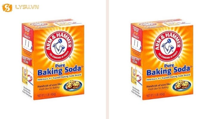 Baking Soda (bột nở) tẩy trắng hiệu quả