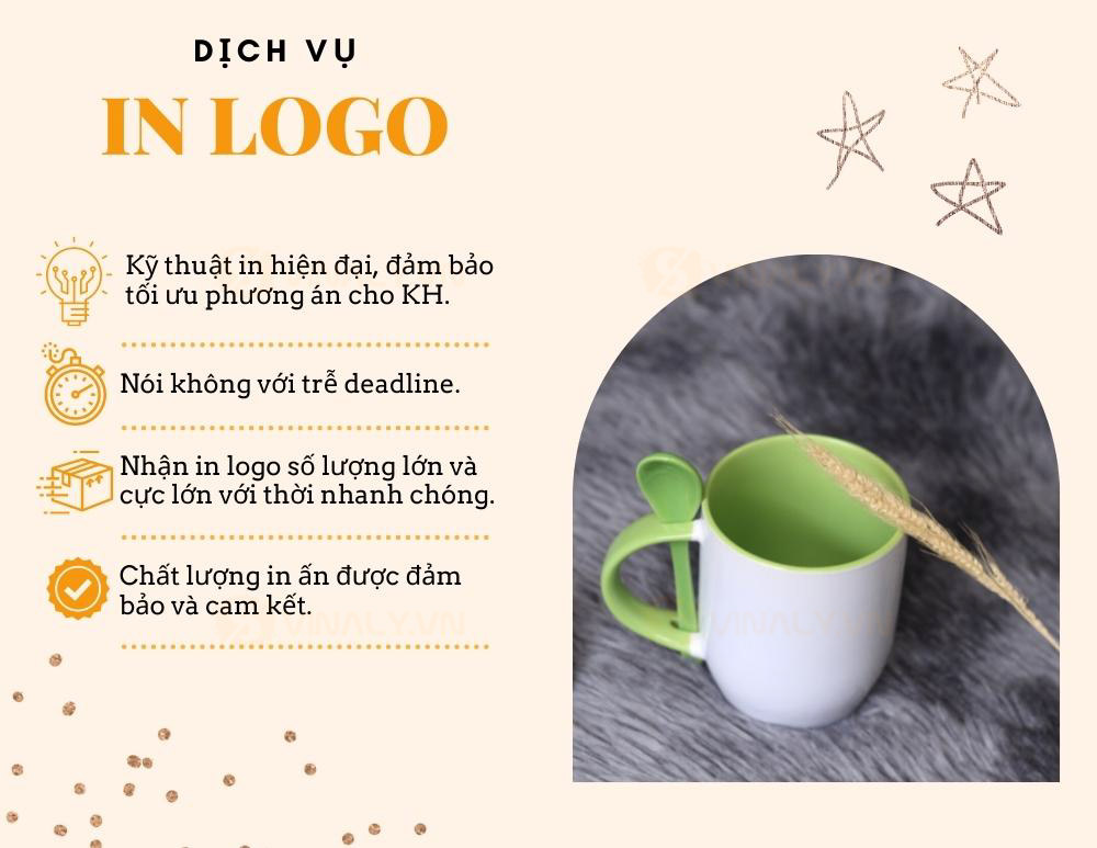 Đặt in hình ly sứ giá rẻ, tự thiết kế in được mọi chủ đề như tình yêu, bạn bè, sinh nhật… hoặc làm quà tặng thương hiệu độc đáo. Ưu đãi khi đặt SLL cho DN IN HÌNH LY SỨ GIÁ RẺ - LY SỨ BẦU MUỖNG
