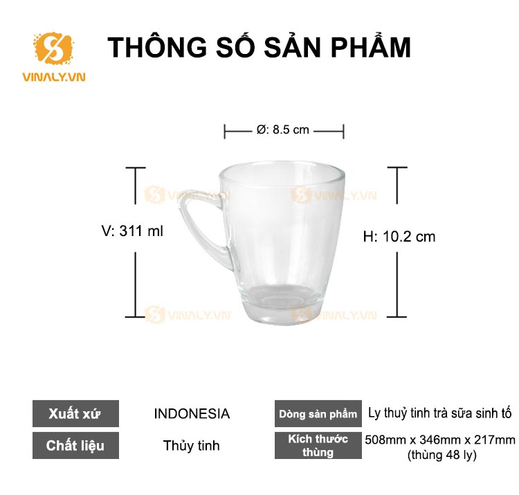 VINALY.VN LY THUY TINH SINH TO TRA SUA LY LIPTON2