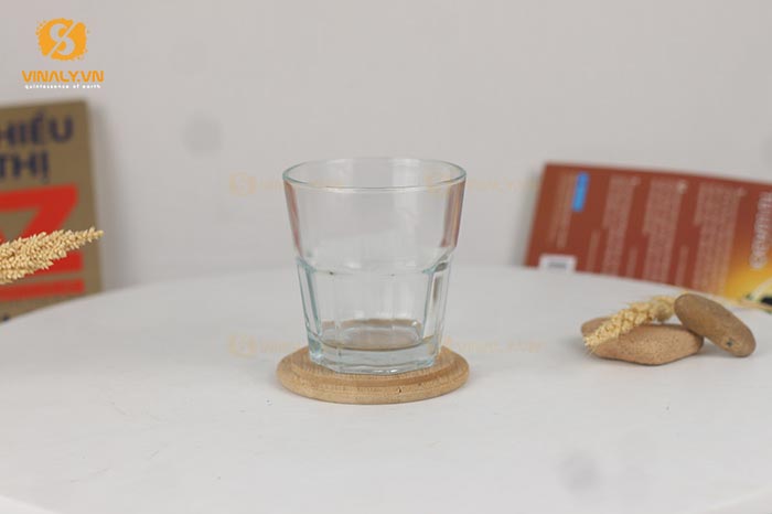 BỌ 6 CỐC THỦY TINH LÙN SỌC KHÍA giá rẻ được cung cấp sỉ số lượng lớn bởi Vinaly.vn