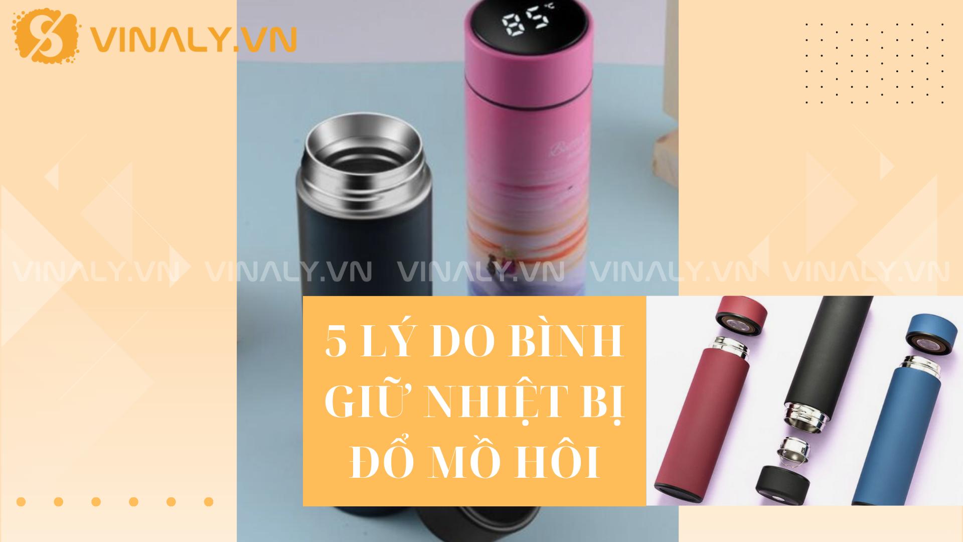 5 lý do tại sao bình giữ nhiệt bị đỗ mồ hôi