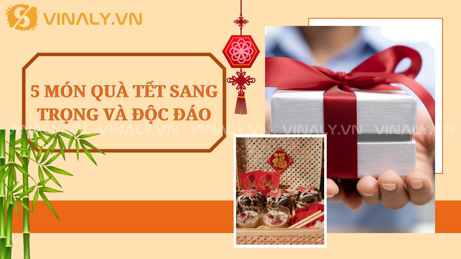 5 món quà tết sang trọng và độc đáo 1 Trong mùa tết, việc chọn quà Tết sang trọng luôn là một cách tinh tế để thể hiện lòng trân trọng và chia sẻ niềm vui. 5 món quà tết sang trọng