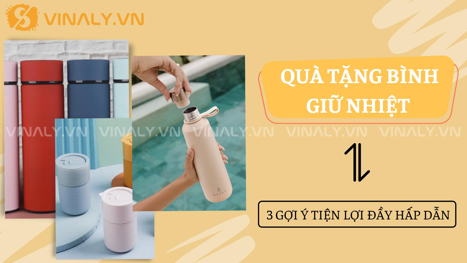 Quà tặng bình giữ nhiệt: 3 gợi ý tiện lợi đầy hấp dẫn