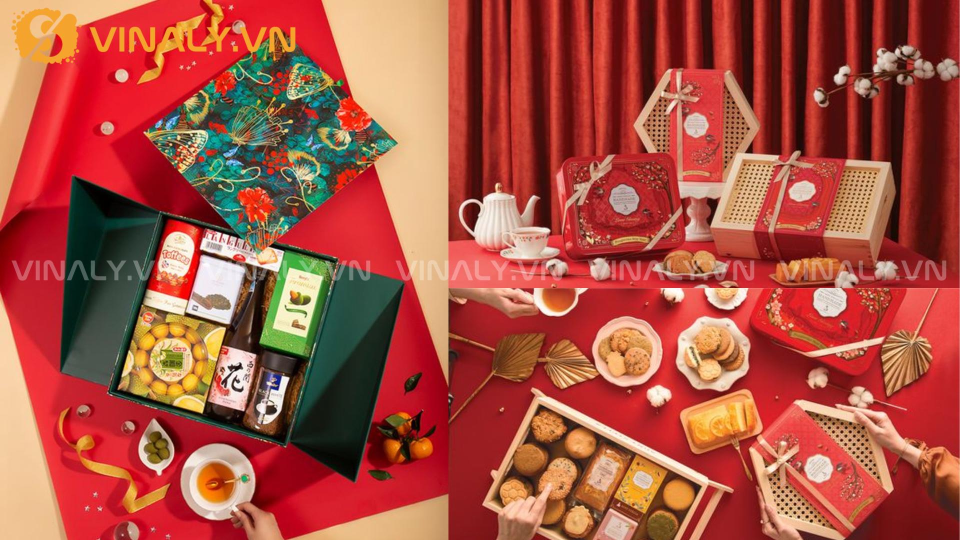 Bí quyết tạo hop quà tết đẹp với 5 bước 3 5 bước tạo hop quà tết đẹp