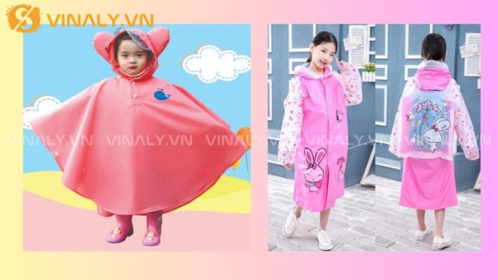 3 điều sai lầm khi lựa áo mưa cho bé 4 áo mưa cho bé