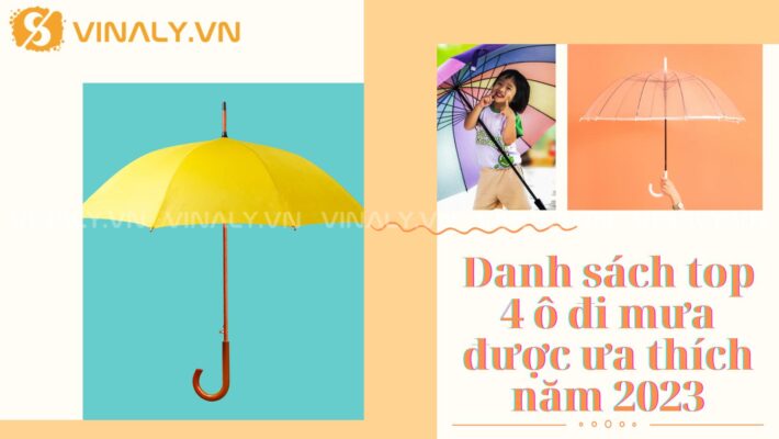 top 4 loại ô đi mưa được ưa thích nhất năm 2023 6 Ô đi mưa đã trở thành một "người bạn" quen thuộc với chúng ta trong những ngày mưa, với những cơn mưa bât chợt của tháng mới. Hãy khám phá danh sách độc đáo về 5 mẫu ô đi mưa