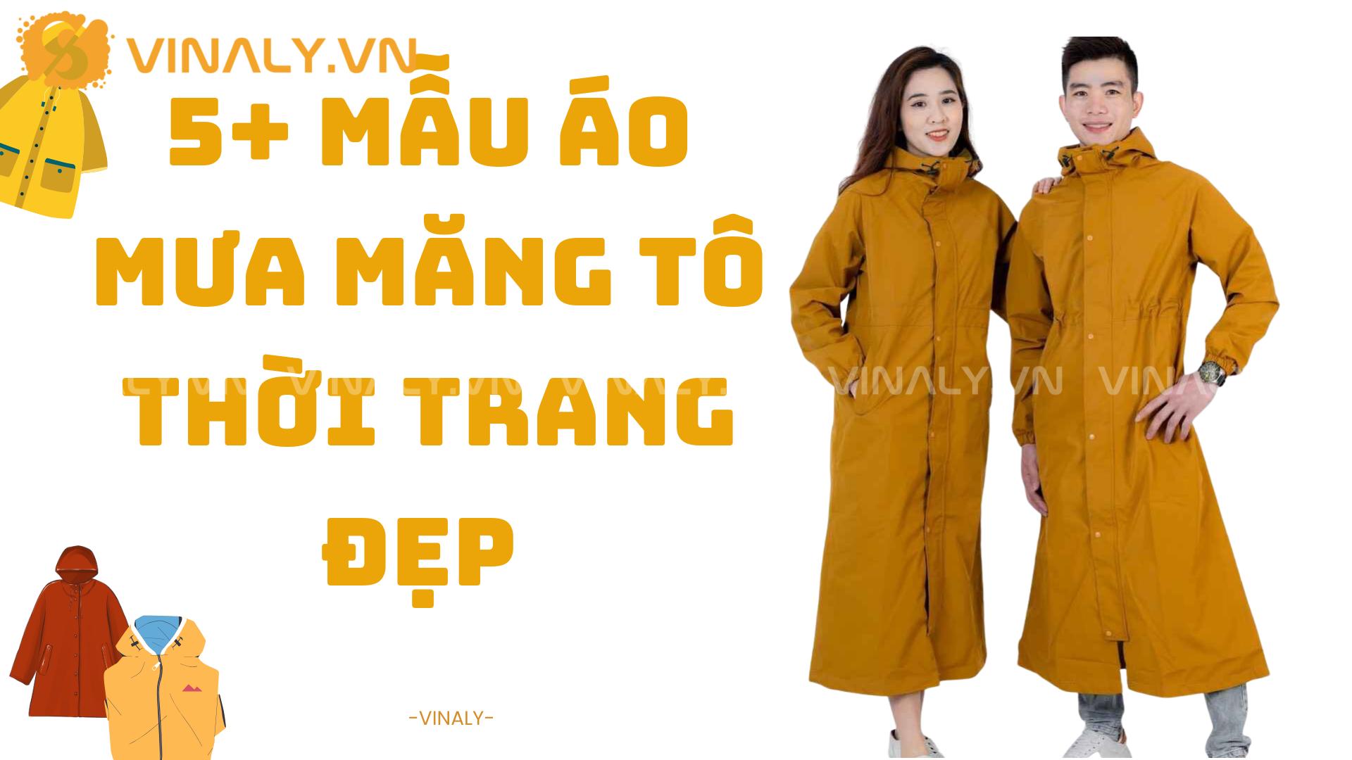 5+ mẫu áo mưa măng tô thời trang đẹp như diễn viên Hàn Quốc 1 ao-mua-mang-to