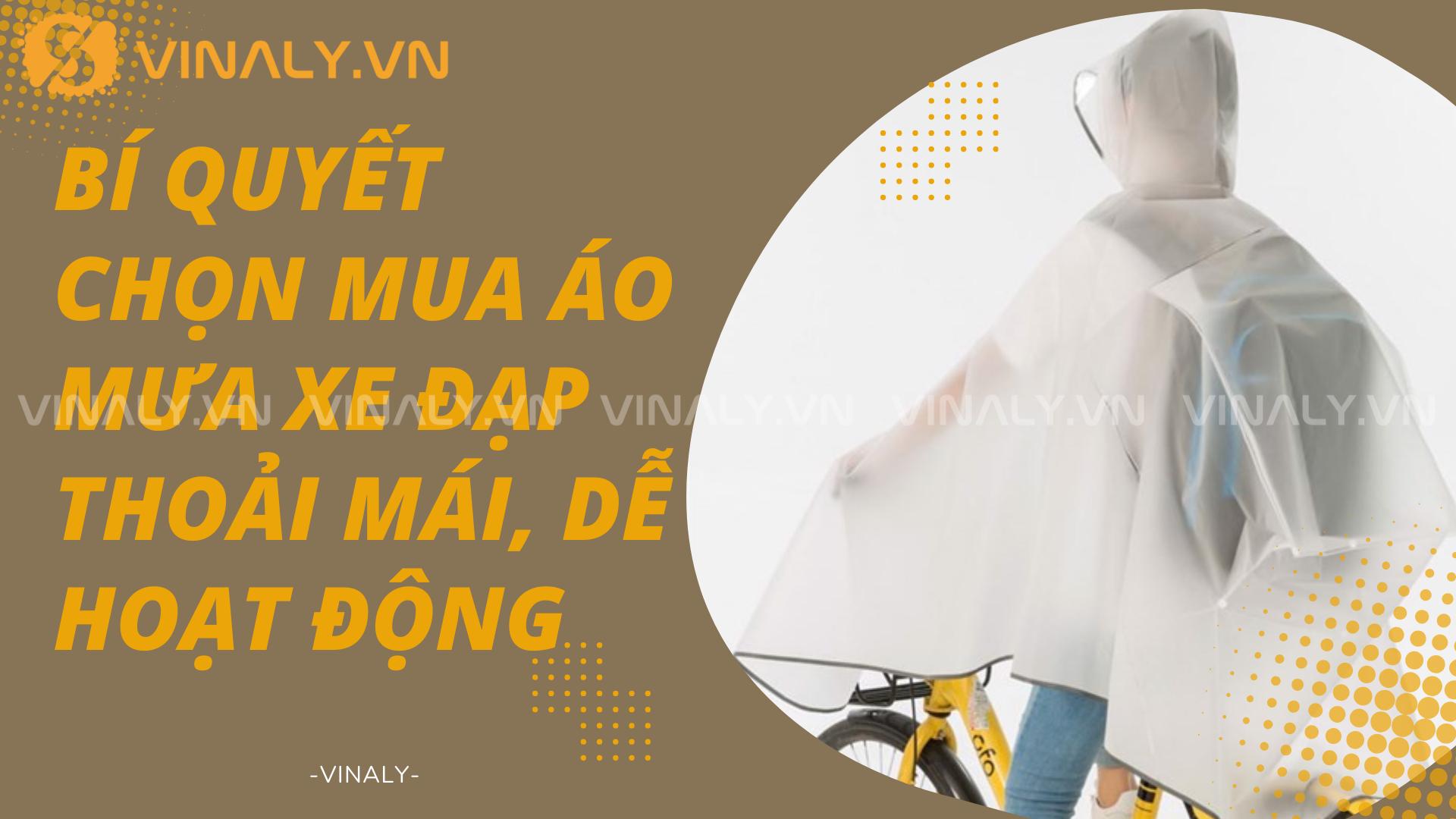 5 Bí Quyết Chọn Mua Áo Mưa Xe Đạp Thoải Mái, Bền Đẹp 1 ao-mua-xe-dap