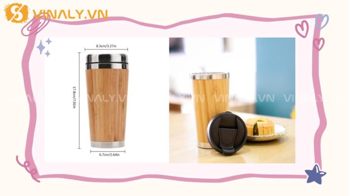 Top 3 loại ly giữ nhiệt coffee in logo, khắc tên đẹp 3 ly giữ nhiệt coffee