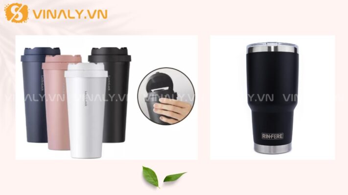Top 3 loại ly giữ nhiệt coffee in logo, khắc tên đẹp 5 ly giữ nhiệt coffee
