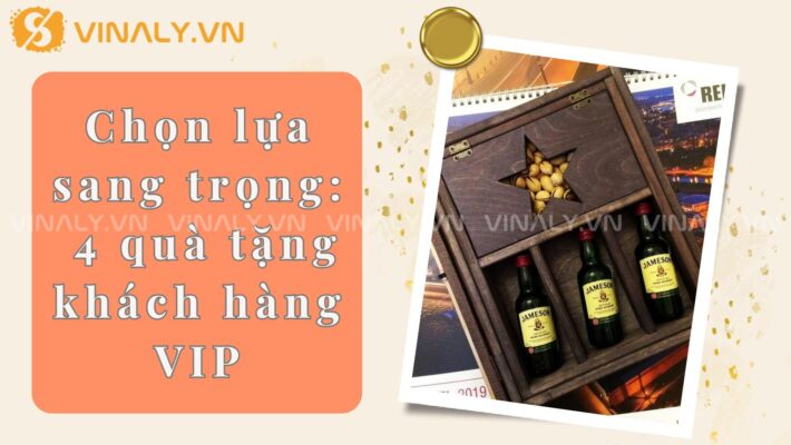 Chọn lựa sang trọng: 4 quà tặng khách hàng VIP 20 Quà tặng khách hàng VIP là biểu tượng của sự tôn trọng và đối đãi đặc biệt từ doanh nghiệp. Để duy trì mối quan hệ vững chắc và thể hiện lòng tri ân đối với sự ủng hộ quý báu của khách hàng VIP