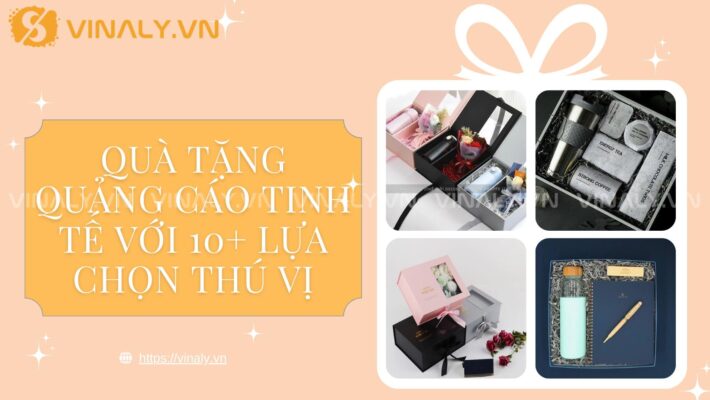 Quà tặng quảng cáo tinh tế với 10+ lựa chọn thú vị 1 Quà tặng quảng cáo - lựa chọn không thể thiếu cho doanh nghiệp của bạn. Những món quà tặng quảng cáo là cách tốt nhất để tạo ấn tượng với khách hàng tiềm năng.