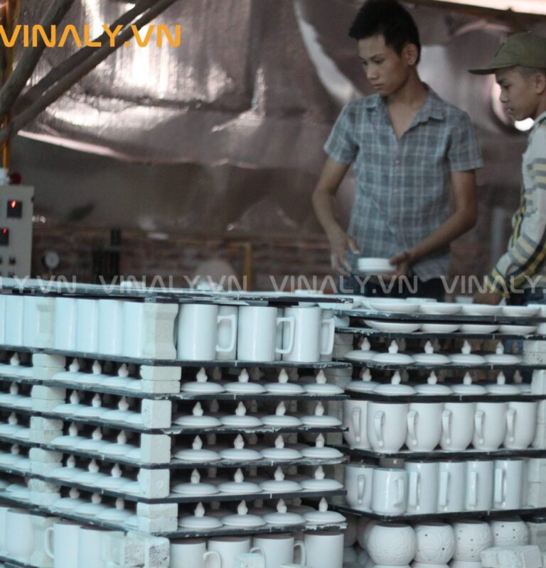 Sản xuất ly sứ