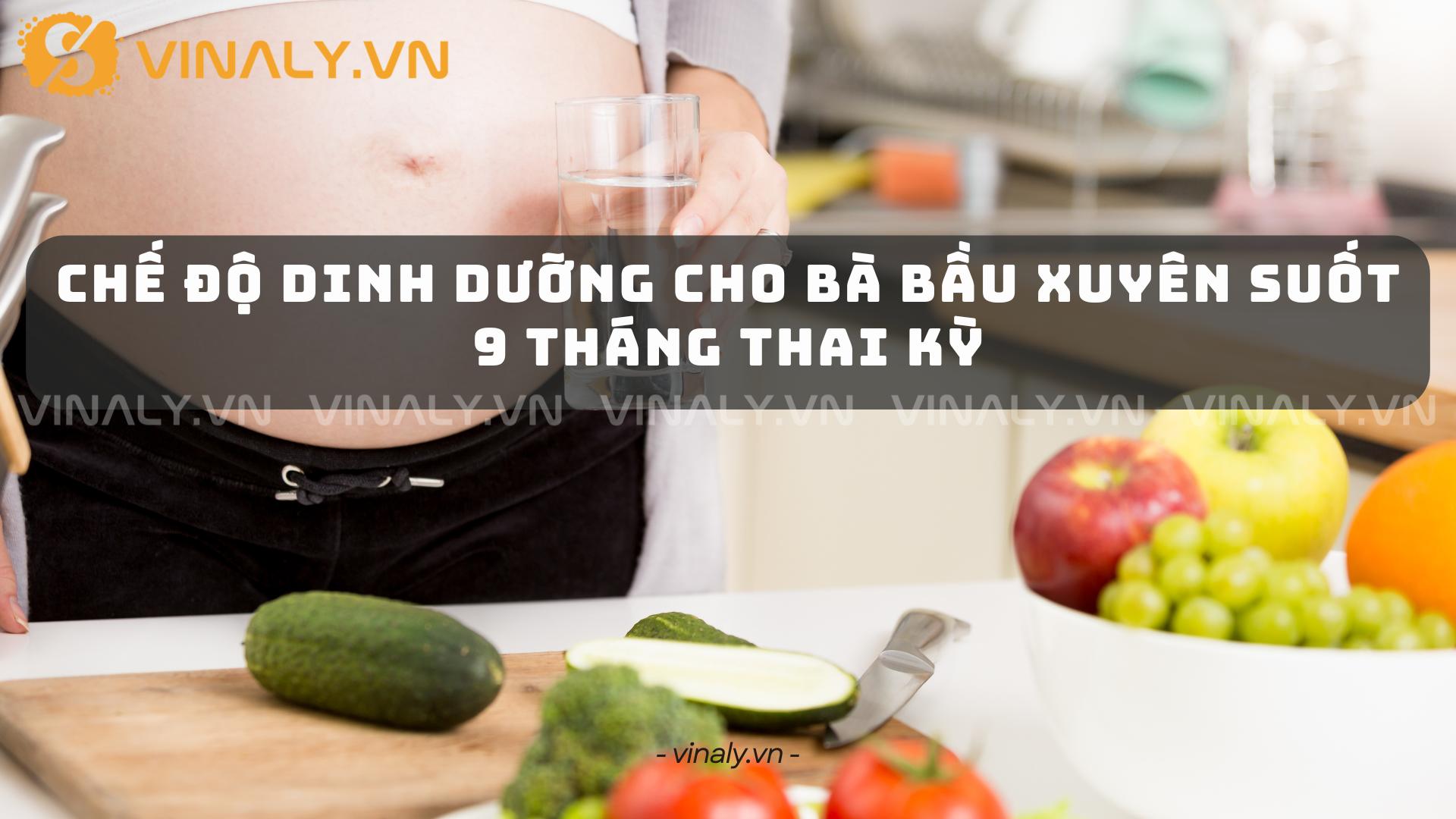 Chế độ dinh dưỡng cho bà bầu