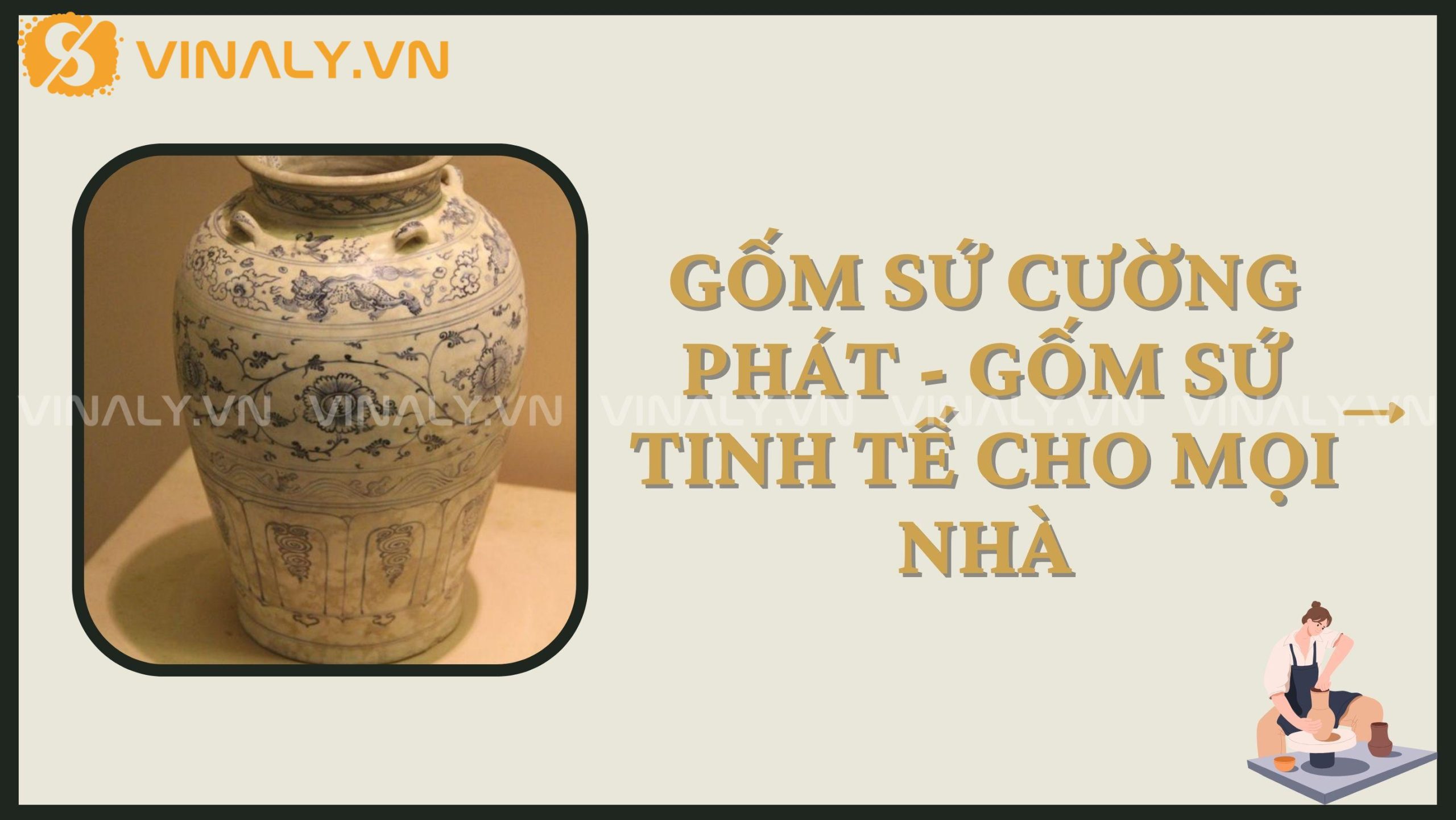 Khám phá thế giới gốm sứ tinh tế và đẳng cấp tại Gốm Sứ Cường Phát, nơi mỗi sản phẩm là một tác phẩm nghệ thuật độc đáo.