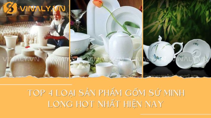 Top 4 loại sản phẩm gốm sứ Minh Long hot nhất hiện nay 15 Trong lĩnh vực gốm sứ cao cấp, gốm sứ Minh Long đã khẳng định vị thế của mình bằng những sản phẩm tinh xảo, mang đậm dấu ấn văn hóa Việt