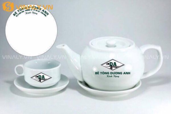 Ấm chén in logo - Nâng tầm thương hiệu quà tặng tinh tế 2024 5 bộ ấm trà quà tặng