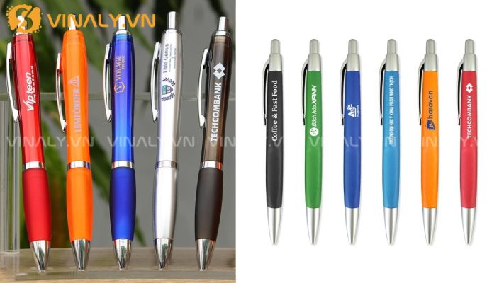 Bút bi quà tặng in khắc theo yêu cầu, giá tốt 2024 2 bút bi quà tặng