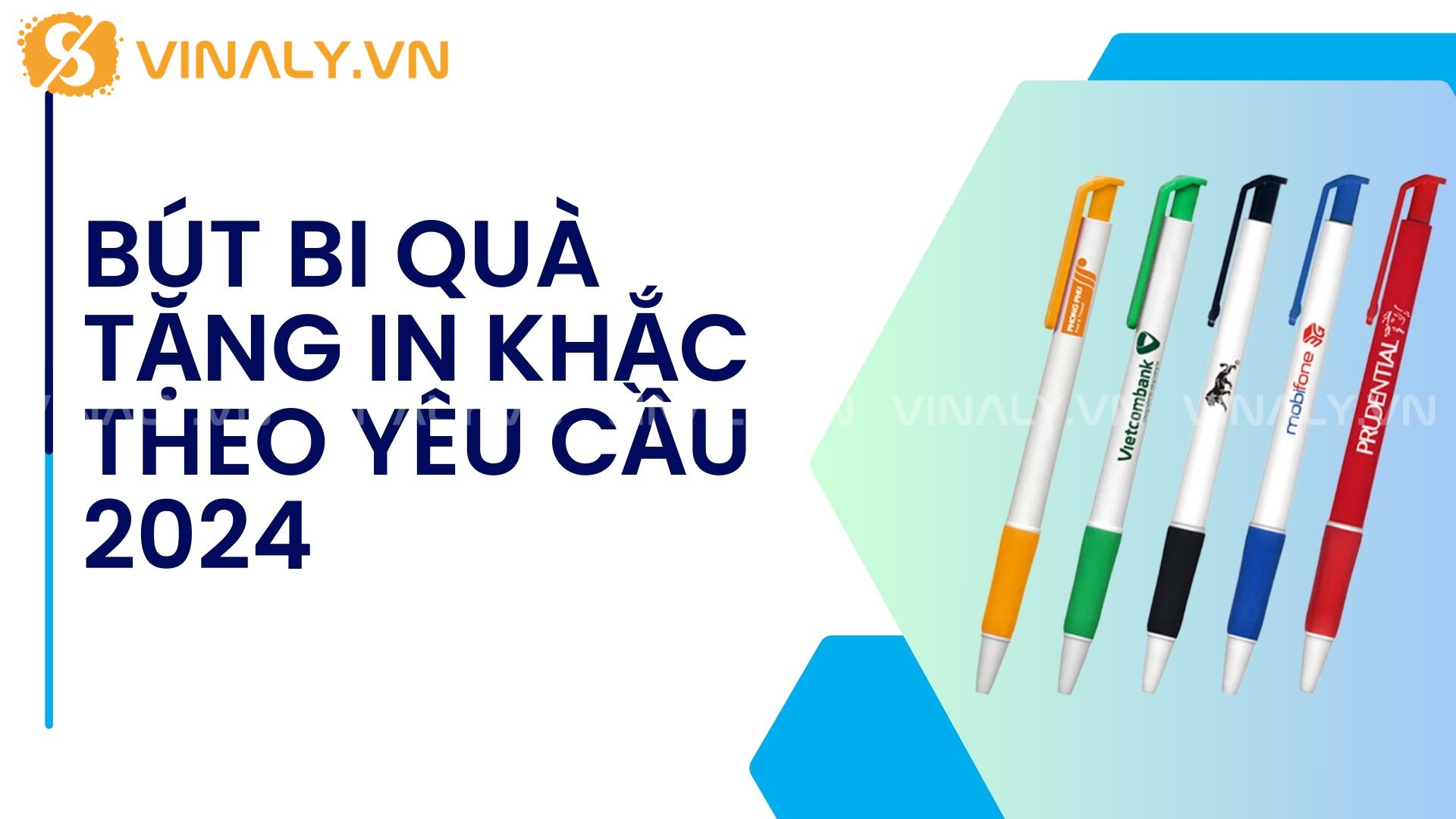 Bút bi quà tặng in khắc theo yêu cầu, giá tốt 2024 1 bút bi quà tặng