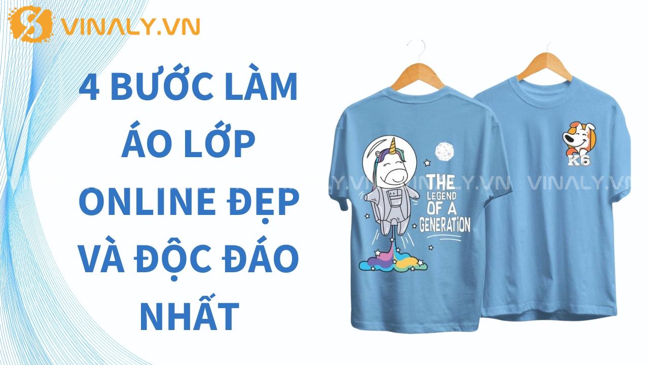 làm áo lớp online