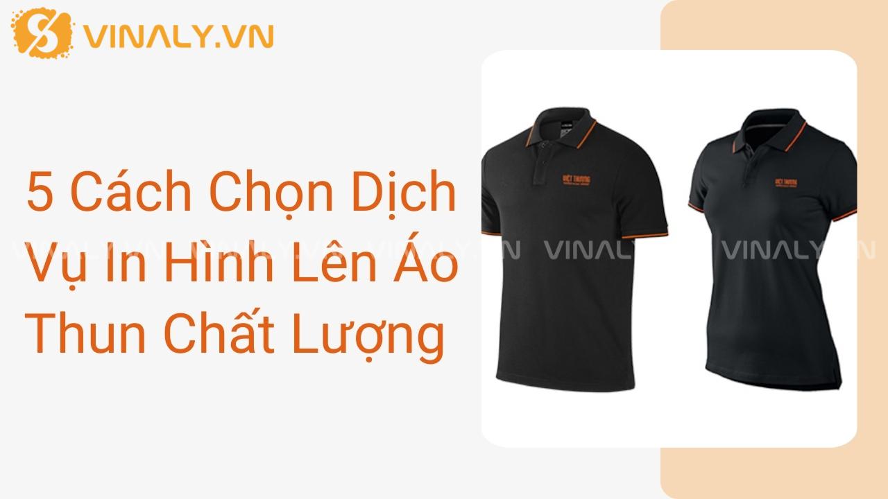 in hình lên áo thun