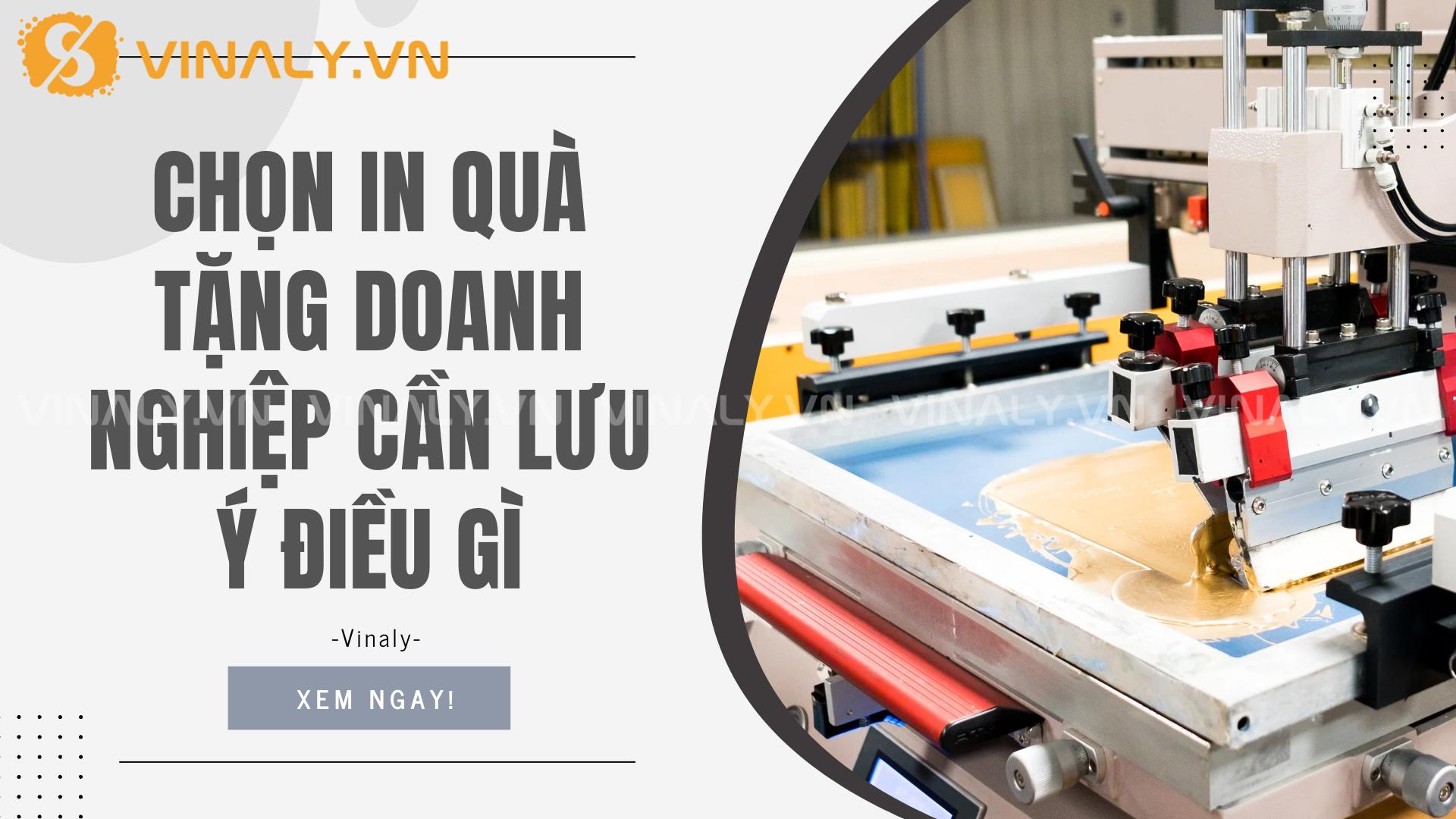 In quà tặng doanh nghiệp