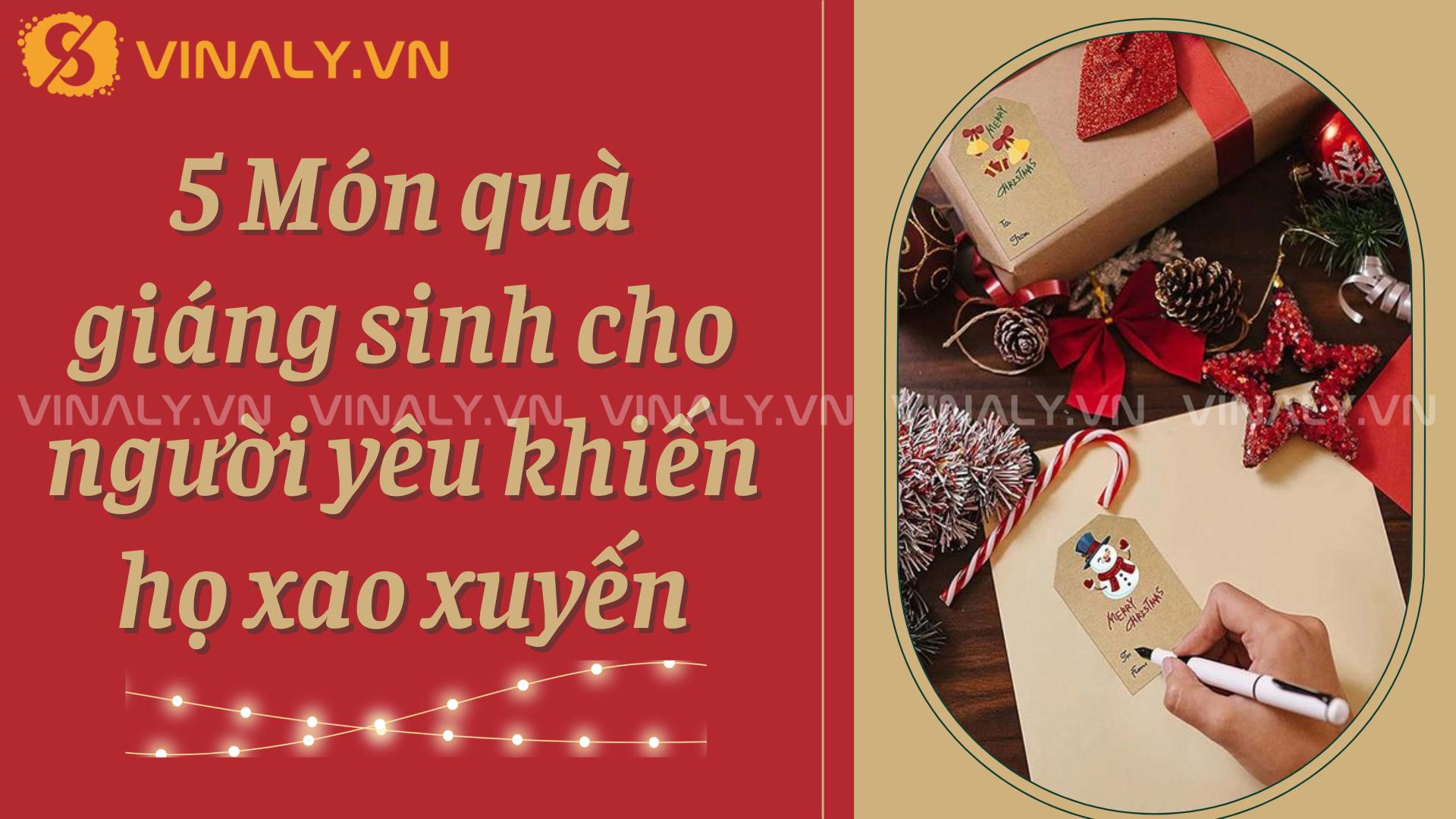 Giáng sinh đang đến gần, và bạn đang phải băn khoăn tìm kiếm quà Giáng sinh cho người yêu để thể hiện tình cảm sâu sắc của mình?