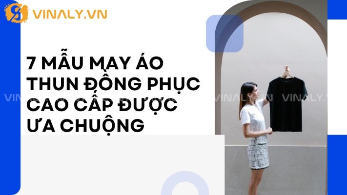 may áo thun đồng phục cao cấp