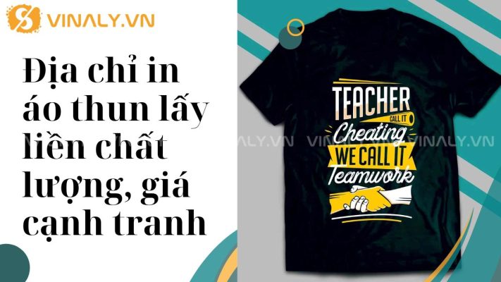 In áo thun lấy liền