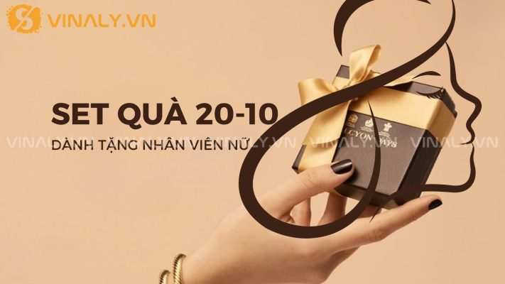 Set Quà 20-10 Dành Tặng Nhân Viên Nữ 9 Set qua 20-10