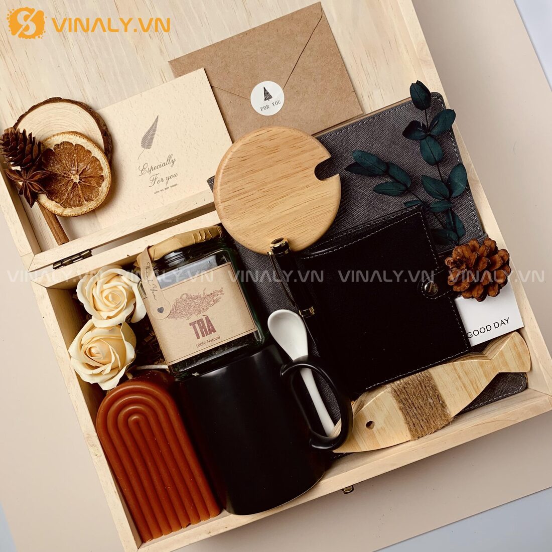 QT-M16 | TREASURE BOX (HỘP KHO BÁU) – HỘP QUÀ KHO BÁU SANG TRỌNG TẶNG DOANH NGHIỆP