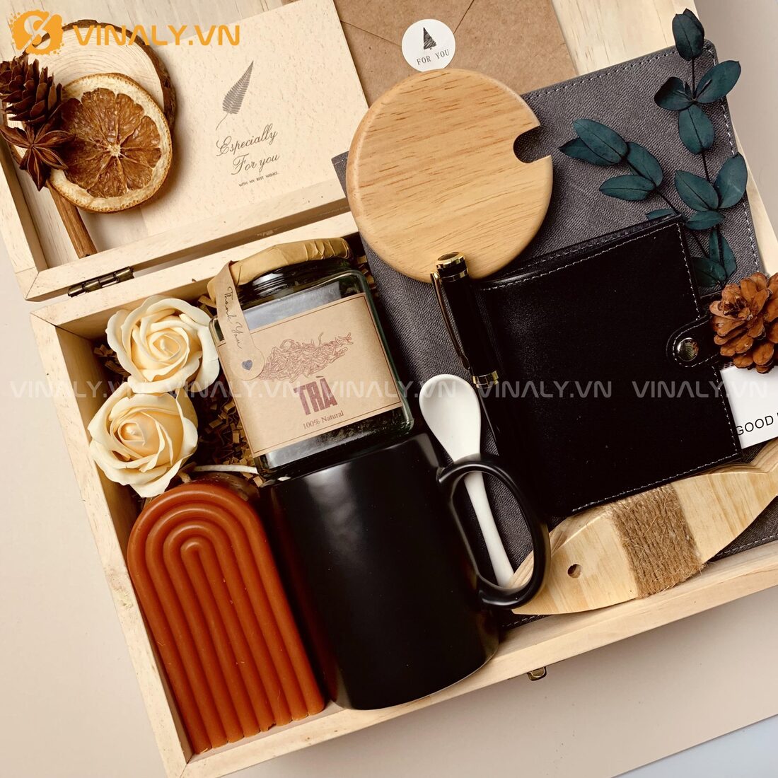 QT-M16 | TREASURE BOX (HỘP KHO BÁU) – HỘP QUÀ KHO BÁU SANG TRỌNG TẶNG ĐỐI TÁC