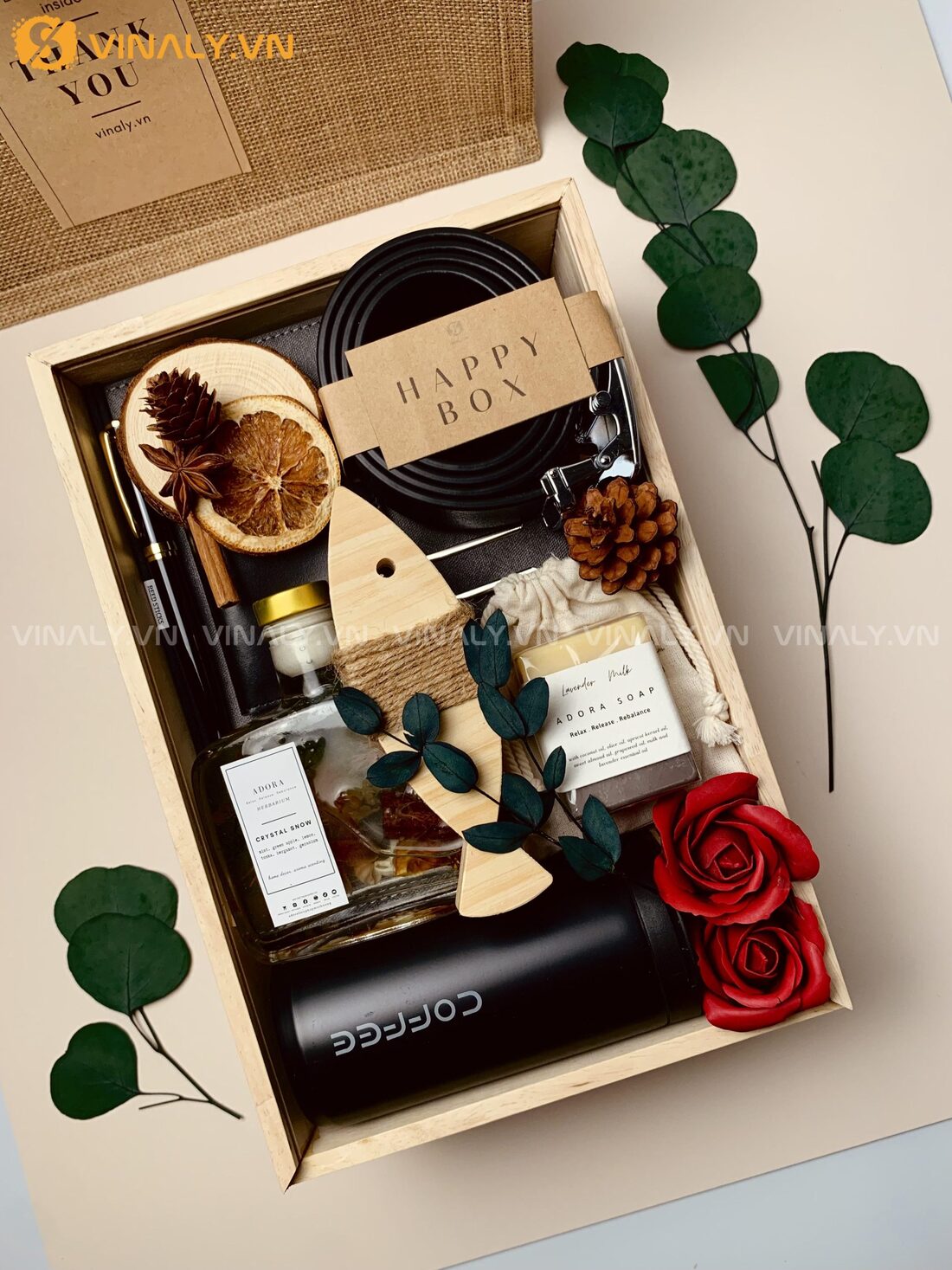 QT-M19 | GRATITUDE BOX (HỘP TRI ÂN) – SET QUÀ TẶNG TRI ÂN KHÁCH HÀNG DOANH NGHIỆP