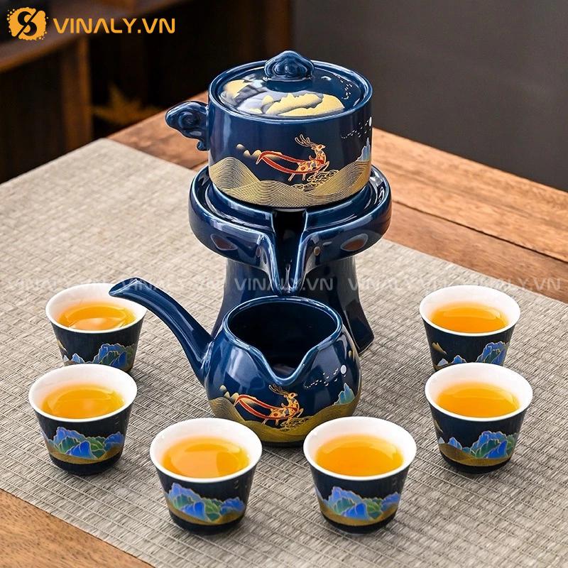 LÂN NGUYỆT - BỘ ẤM TRÀ ĐẠO NHẬT BẢN NGHỆ THUẬT 10 Bộ ấm trà đạo Nhật Bản LÂN NGUYỆT