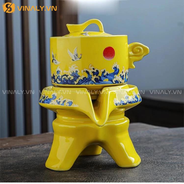 MINH HẠC - BỘ DỤNG CỤ TRÀ ĐẠO ĐẲNG CẤP 12 Bộ dụng cụ trà đạo tinh tế