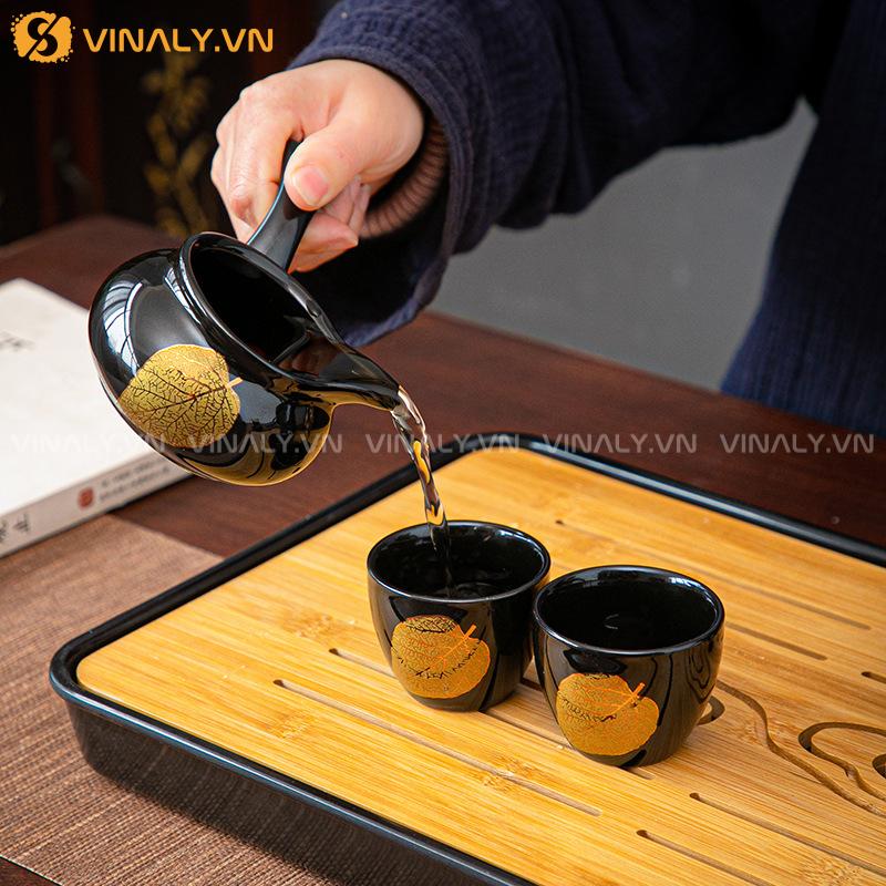 KIM DIỆP - BỘ TRÀ CỤ PHONG CÁCH NHẬT BẢN TAO NHÃ 14 Bộ trà cụ đẹp