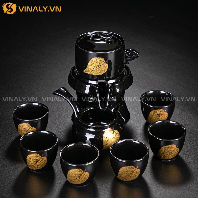KIM DIỆP - BỘ TRÀ CỤ PHONG CÁCH NHẬT BẢN TAO NHÃ 10 Bộ trà cụ KIM DIỆP