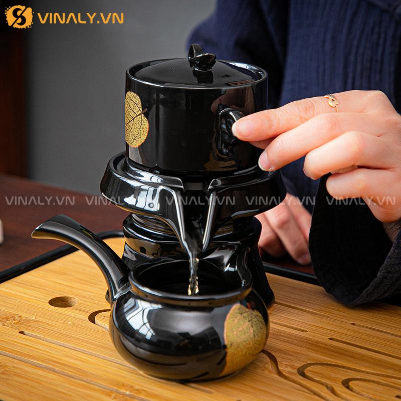 KIM DIỆP - BỘ TRÀ CỤ PHONG CÁCH NHẬT BẢN TAO NHÃ 12 Bộ trà cụ sang trọng
