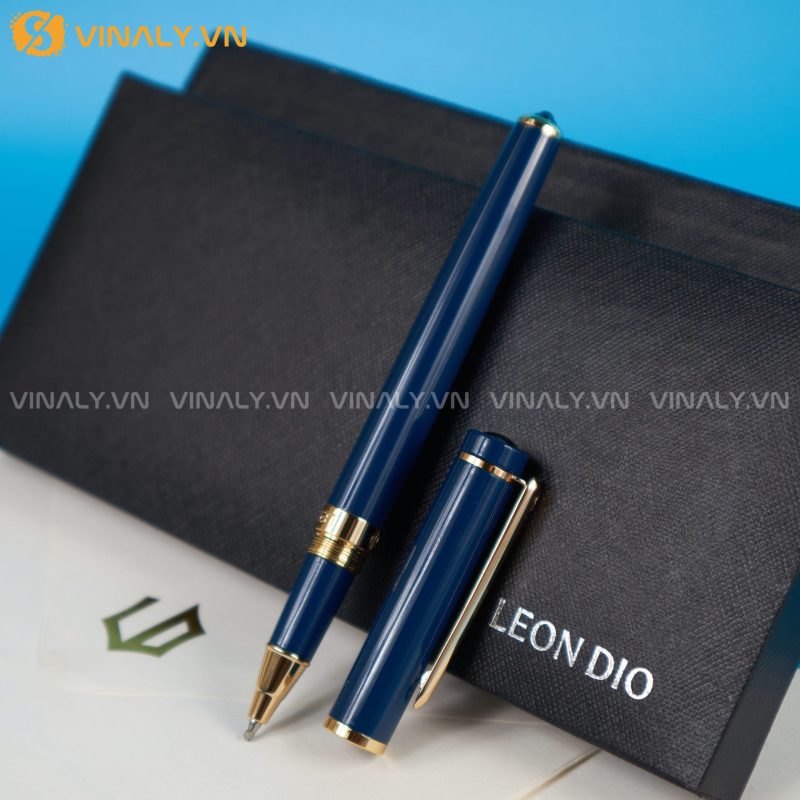 LD011L06 | LEON DIO LE NOBLE ROYAL BLUE - BÚT KÝ CAO CẤP KHẮC TÊN 11 LEON DIO LE NOBLE ROYAL BLUE - BÚT KÝ CAO CẤP KHẮC TÊN CHẤT LƯỢNG CAO