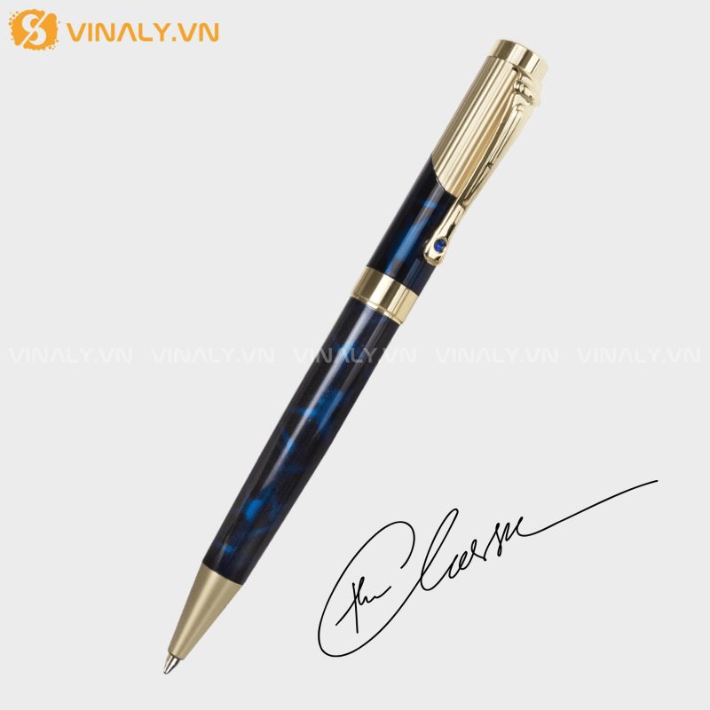 LD018 | LEON DIO THE CLASSIC LAPIS LAZULI - BÚT KÝ TẶNG SẾP 15 LEON DIO THE CLASSIC LAPIS LAZULI - BÚT KÝ TẶNG SẾP BLUE