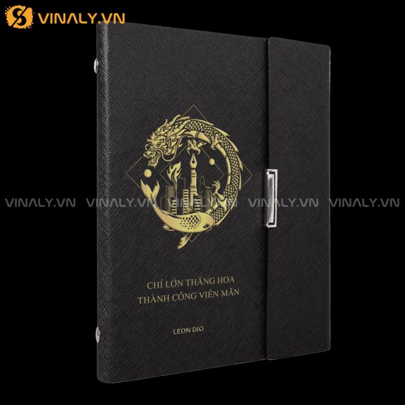 LD CÁ CHÉP HOÁ RỒNG - SỔ TAY IN HÌNH VIỀN VÀNG ẤN TƯỢNG 13 LD CÁ CHÉP HOÁ RỒNG - SỔ TAY IN HÌNH CAO CẤP