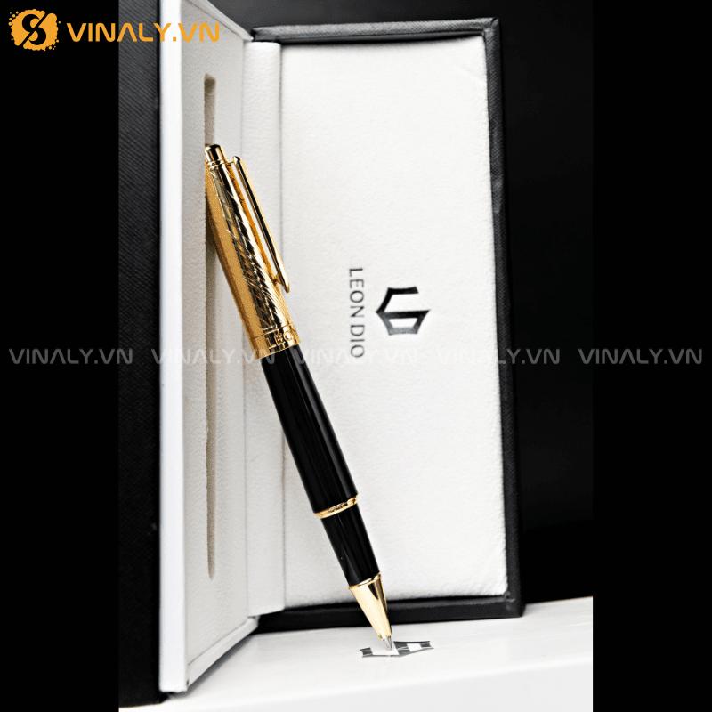 LD011E02 | LEON DIO ELITE GOLD 24K - BÚT KÝ MẠ VÀNG CAO CẤP CHO LÃNH ĐẠO 13 LEON DIO ELITE GOLD 24K - BÚT KÝ MẠ VÀNG CAO CẤP ĐẸP SANG TRỌNG