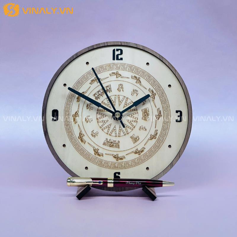 TRỐNG ĐỒNG - ĐỒNG HỒ TREO TƯỜNG GỖ CAO CẤP 8 TRỐNG ĐỒNG - ĐỒNG HỒ TREO TƯỜNG ĐẬM CHẤT VĂN HOÁ