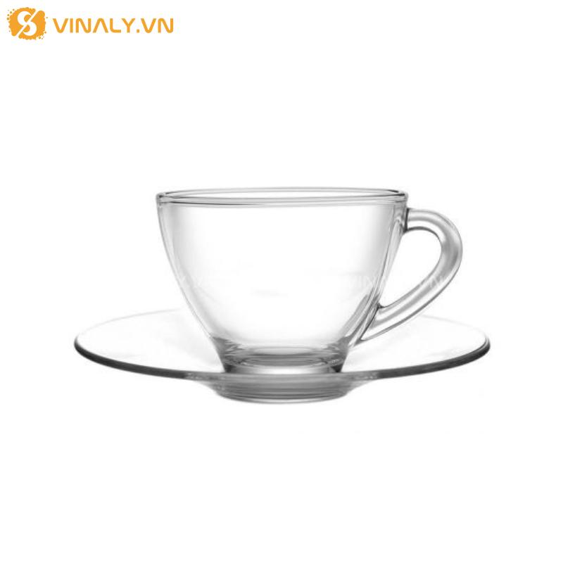 1P00640 | COSMO TEA CUP - LY THUỶ TINH UỐNG TRÀ CÓ QUAI 200ML 8 1P00640 | COSMO TEA CUP - LY THUỶ TINH UỐNG TRÀ CÓ QUAI