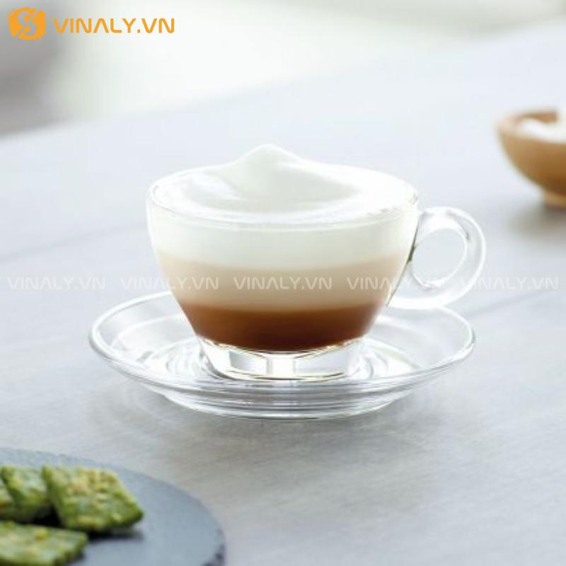 1P02443 | CAFFÉ LATTE - LATTE CUPS GLASS OCEAN CAO CẤP 260ML 9 1P02443 | CAFFÉ LATTE - LATTE CUPS GLASS THANH LỊCH