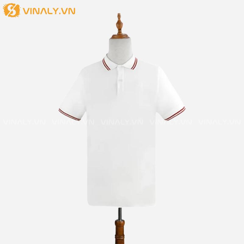 ÁO THUN CÁ SẤU - ÁO THUN POLO AIRY COOL MAX 10 ÁO THUN CÁ SẤU - ÁO THUN POLO AIRY COOL MAX MÀU TRẮNG
